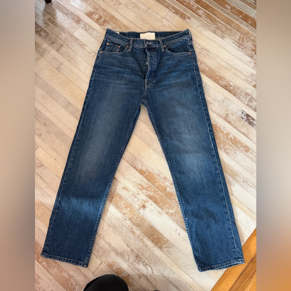 Mother Blue Denim tomcat ankle  Jeans
